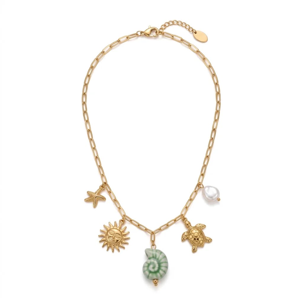 Collier trésors marins