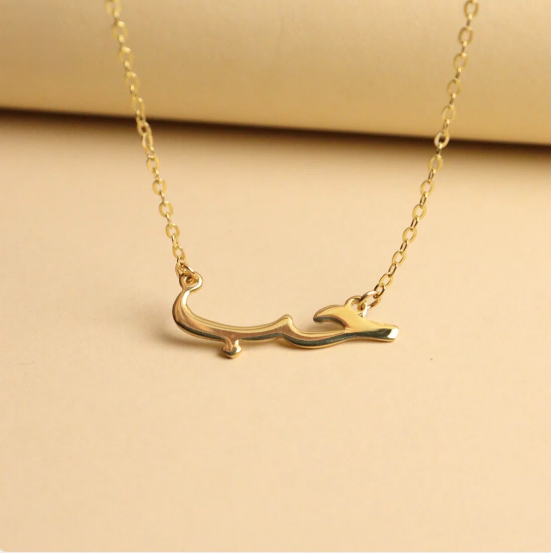 Collier amour doré